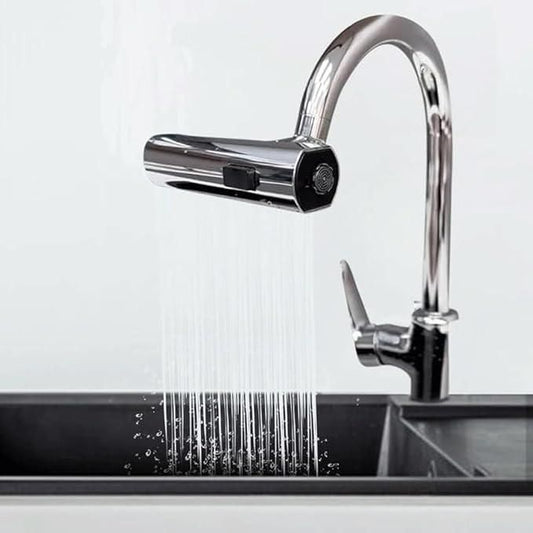 3 in 1 360 Degree Waterfall Kitchen Faucet, Touch Faucet, Extender for Kitchen Sink